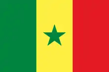 Description de l'image Flag of Senegal.svg.