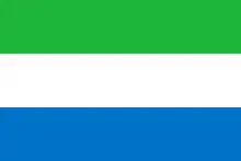 Description de l'image Flag of Sierra Leone.svg.