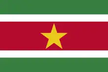 Description de l'image Flag of Suriname.svg.