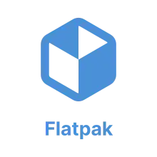 Description de l'image Flatpak Logo.svg.