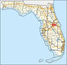 Description de l'image Florida's 10th congressional district (since 2023).svg.