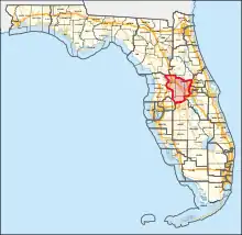 Description de l'image Florida's 11th congressional district (since 2023).svg.