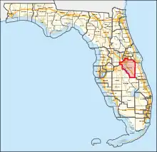 Description de l'image Florida's 9th congressional district (since 2023).svg.