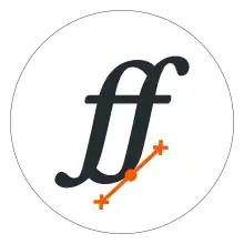 Description de l'image FontForge Logo, 2015.svg.