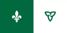 Description de l'image Franco-Ontarian_flag.svg.