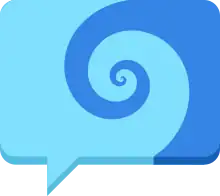 Description de l'image GNOME Fractal logo 2018.svg.