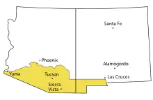 Description de l'image Gadsden Purchase Cities.svg.