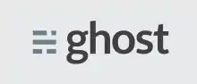 Description de l'image Ghost-Logo.svg.