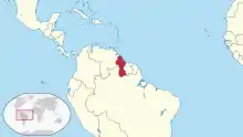 Description de l'image Guyana in its region.svg.
