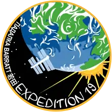 Description de l'image ISS Expedition 19 Patch.svg.