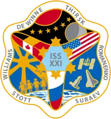 Description de l'image ISS Expedition 21 Patch.svg.