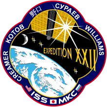 Description de l'image ISS Expedition 22 Patch.svg.