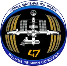 Description de l'image ISS Expedition 47 Patch.svg.