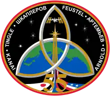 Description de l'image ISS Expedition 55 Patch.svg.