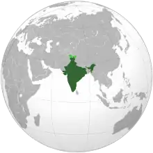 Description de l'image India_(orthographic_projection).svg.