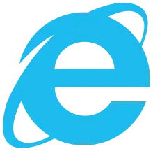 Description de l'image Internet_Explorer_10_logo.svg.