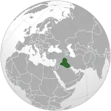 Description de l'image Iraq (orthographic projection).svg.
