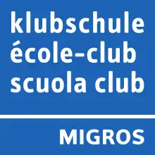 Description de l'image Klubschule Migros scuola club logo.svg.