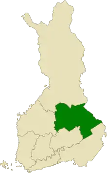 Description de l'image Kuopio Province.svg.