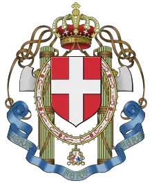 Description de l'image Lesser coat of arms of the Kingdom of Italy (1929-1943).svg.