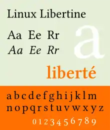 Description de l'image Linux Libertine.svg.