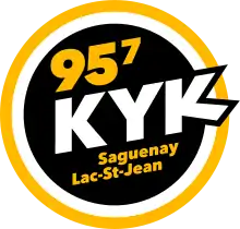 Description de l'image Logo 95,7 KYK.svg.