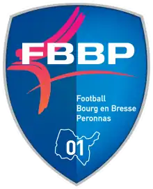 Description de l'image Logo Football Bourg-en-Bresse Péronnas 01 - 2015.svg.