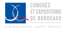 Description de l'image Logo Parc des expositions de Bordeaux.svg.