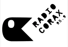 Description de l'image Logo radio-corax schwarz 2010.svg.