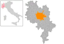 Localisation de Asti