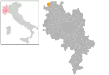Localisation de Berzano di San Pietro
