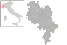 Localisation de Castelletto Molina