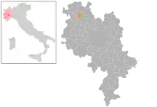 Localisation de Cerreto d'Asti