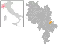 Localisation de Cortiglione