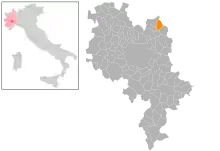 Localisation de Grazzano Badoglio