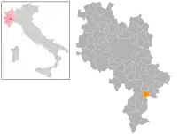 Localisation de Rocchetta Palafea