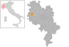 Localisation de San Paolo Solbrito