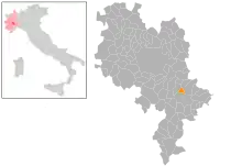 Localisation de Vaglio Serra