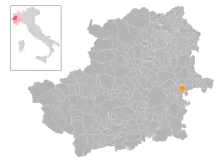 Localisation de Rivalba