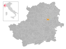 Localisation de Rivarossa