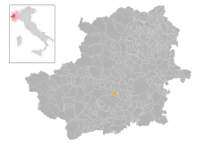 Localisation de Sangano