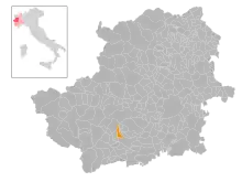 Localisation de San Pietro Val Lemina