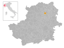 Localisation de Valperga