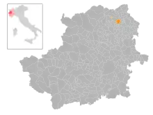 Localisation de Val di Chy