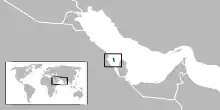 Description de l'image Map of Bahrain.svg.