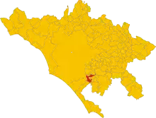 Localisation de Albano Laziale