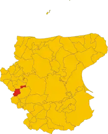 Localisation de Alberona