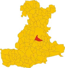 Localisation de Albignasego