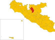 Localisation de Alessandria della Rocca