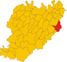 Localisation de Alseno